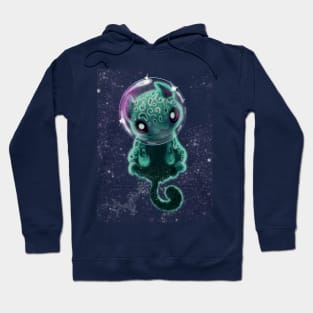 Spotted Space Kitten Hoodie